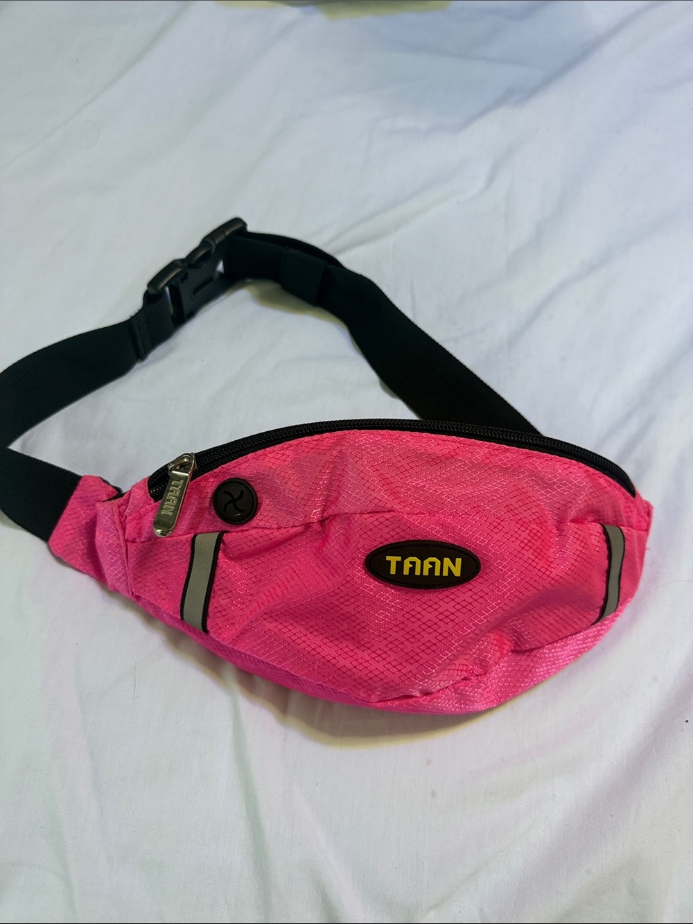 Pink athletic Waist Bag / Fanny Pack